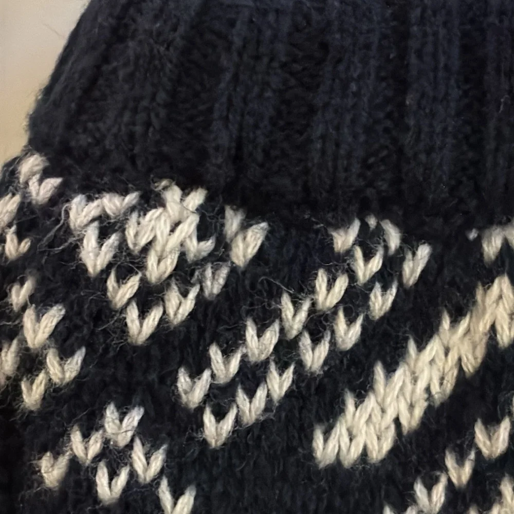 Fair Isle Set Fair Isle Sweater Pants Set for Baby 3-6M Navy Blue Sweater Outfit